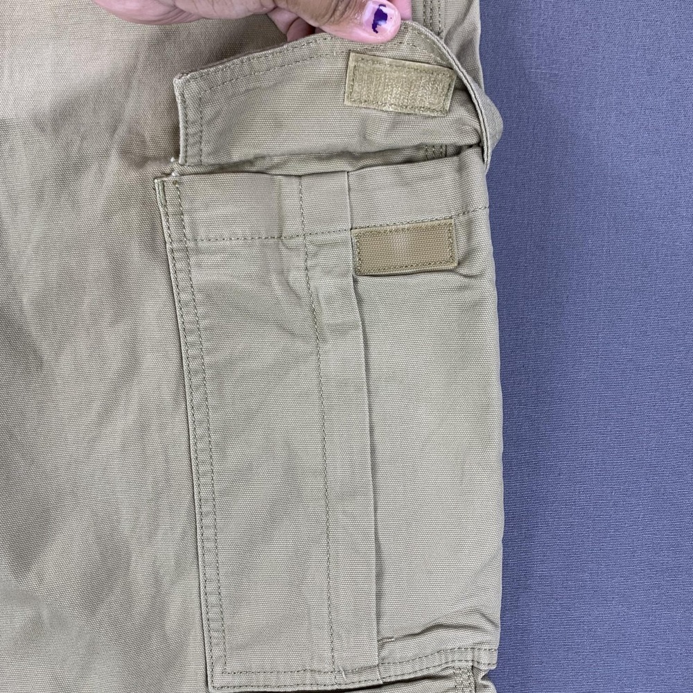 Carhartt Cargo Shorts Mens 42 Beige Rugged Flex Relaxed Fit Canvas Work - Picture 3 of 16